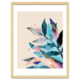 Marble Fantasy, Luxe Abstract Texture Botanical Concept, Eclectic Graphic Design Bohemian Contemporary thumbnail