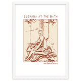 Susanna At The Bath – Jean Baptiste Santerre thumbnail