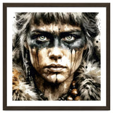 Fur Collar Warrior Portrait thumbnail