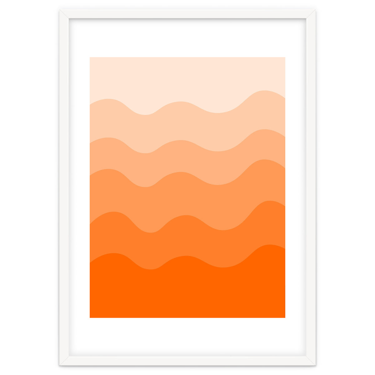 Orange gradient design