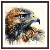 Eagle Gaze Across The Horizon