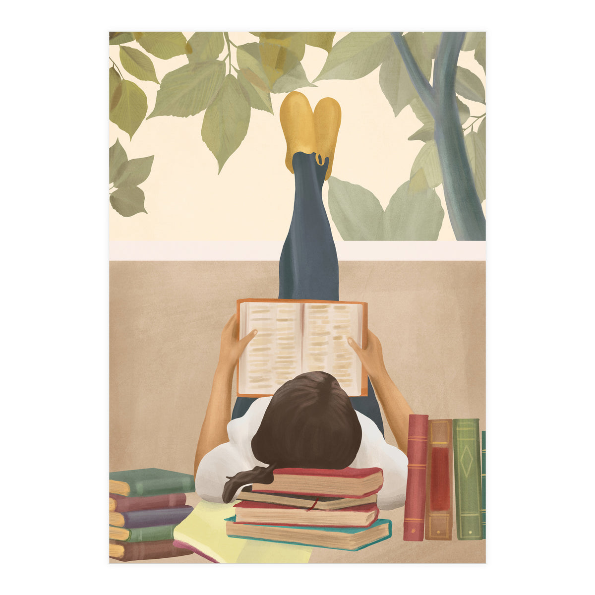 Bookworm (Print Only)
