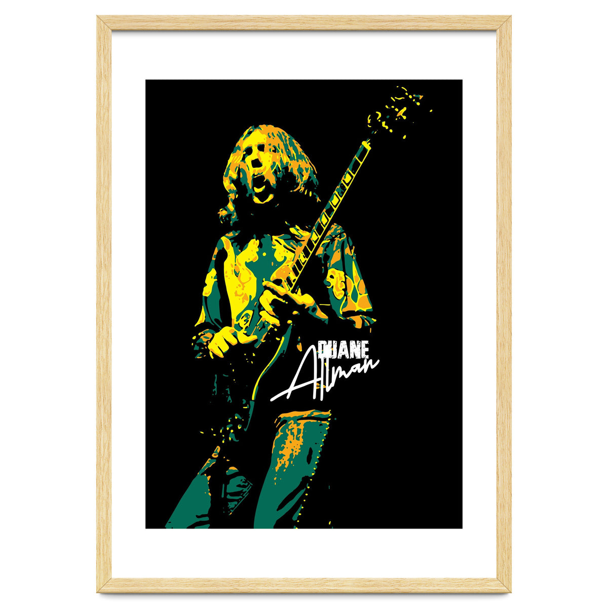 Duane Allman American Rock and Blues Guitarist 2