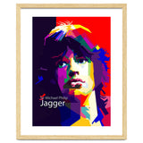 Sir Michael Philip Jagger Pop Art Wpap thumbnail