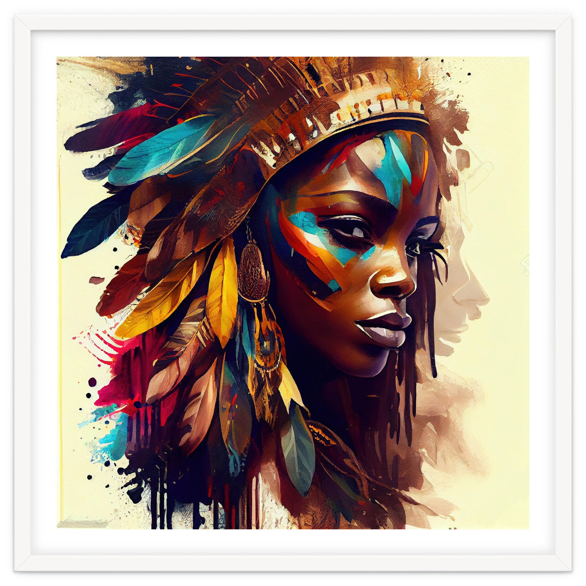 Powerful African Warrior Woman #5