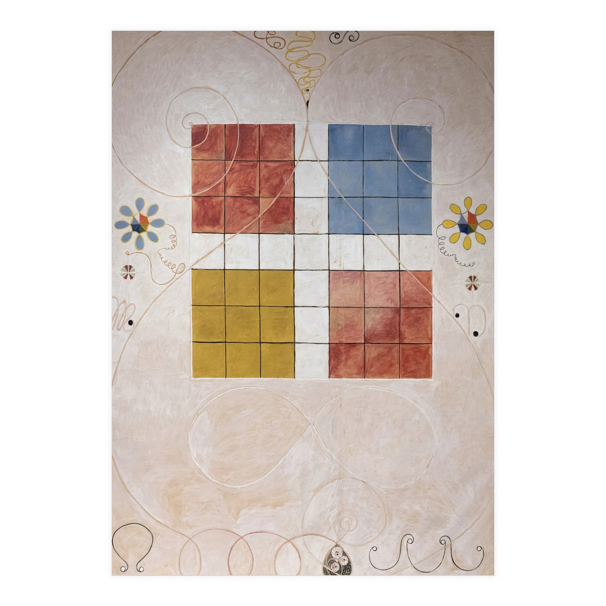 Hilma af Klint - The Ten Largest No 10 Old Age Abstract Spiritual Art (Print Only)