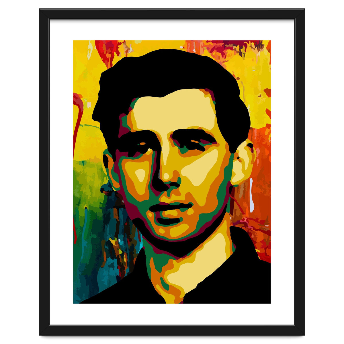 Andrew Goodman Activist Colorful Abstract Art
