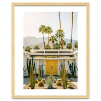 Palm Springs Mid-Century Modern Art, Desert Vibe Architecture, Retro Aesthetic Travel