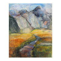 Yosemite Mountain Cliffs (Print Only)