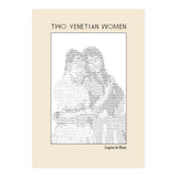 Two Venetian Women – Eugene de Blaas (ascii art)  (Print Only) thumbnail