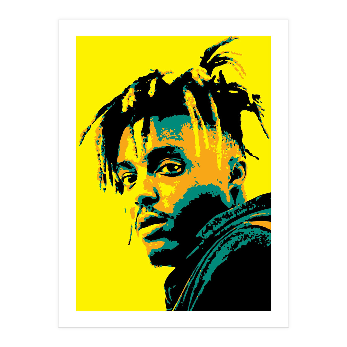 Juice WRLD in Pop Art (Print Only)