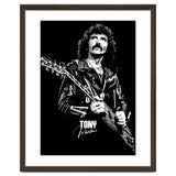 Tony Iommi American Musician Legend In Grayscale thumbnail