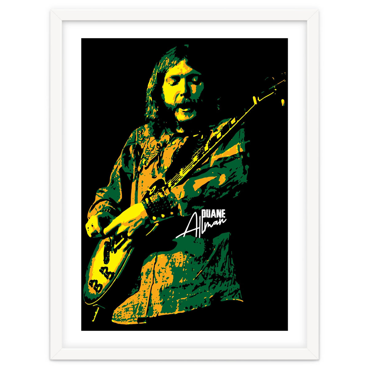 Duane Allman American Rock and Blues Guitarist