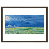 Wheatfield under Thunderclouds. Date: July 1890, Auvers-sur-Oise. Dimensions: 50.4 cm x 101.3 cm,... thumbnail