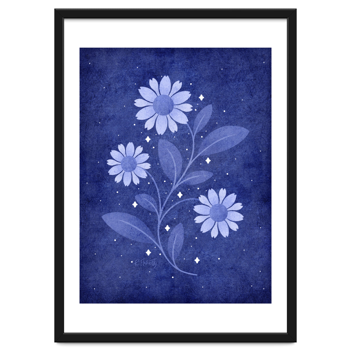 Twilight Sparkles Floral