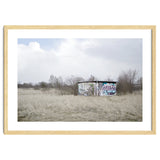 Graffiti barn in the middle of nowhere thumbnail
