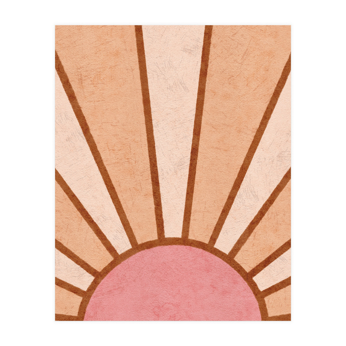 Retro Sunrise (Print Only)