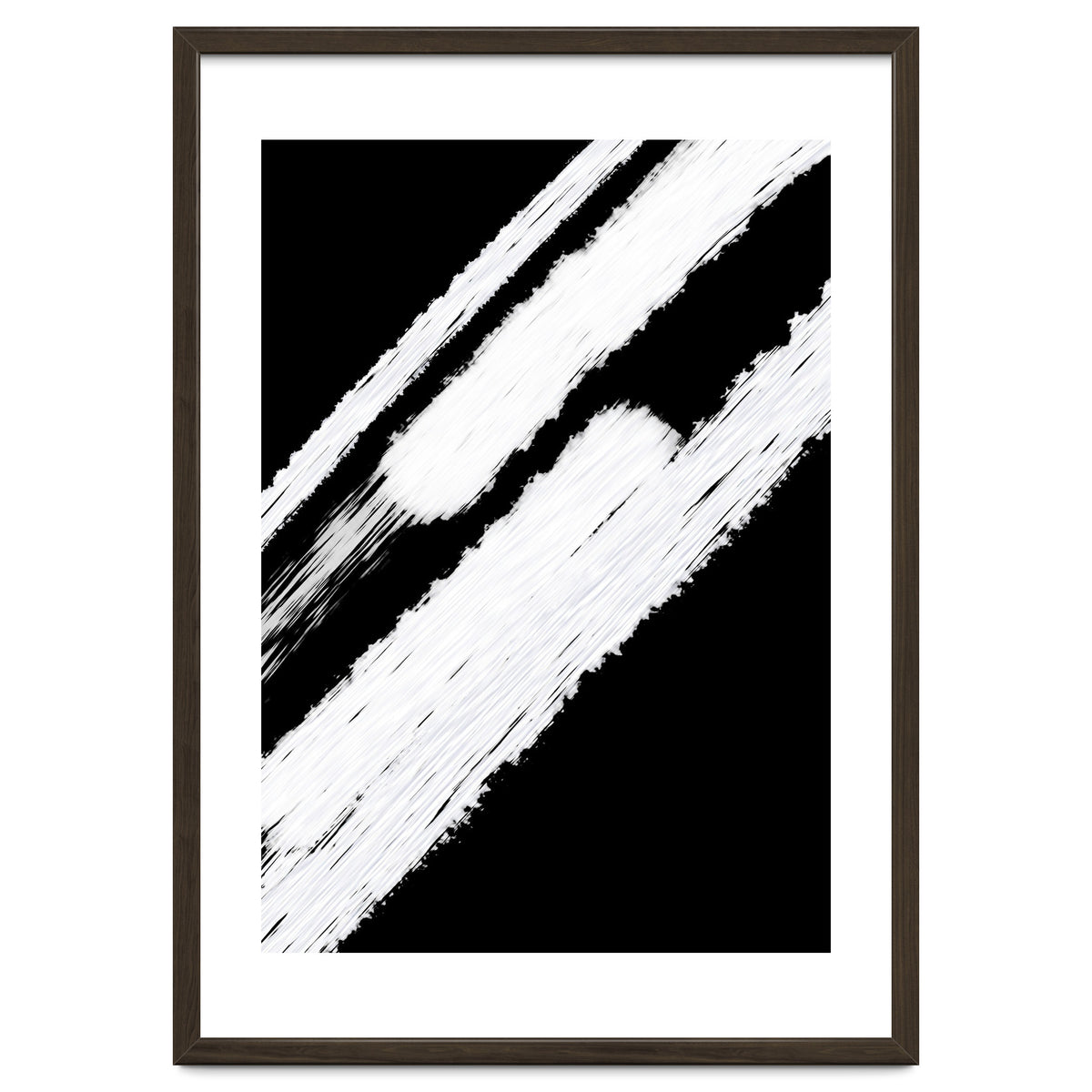 Abstract Brown and Black Lines