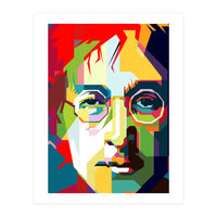 John Lennon Imagine Pop Art Wpap (Print Only)