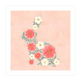 Flower Filled Rabbit (Print Only) thumbnail