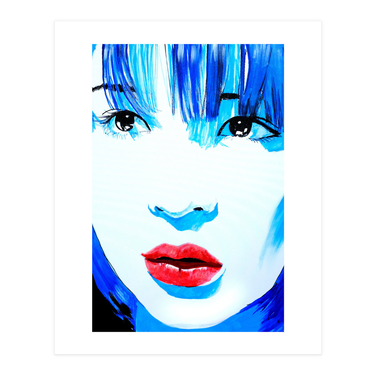 Noriko Blue Shadow (Print Only)