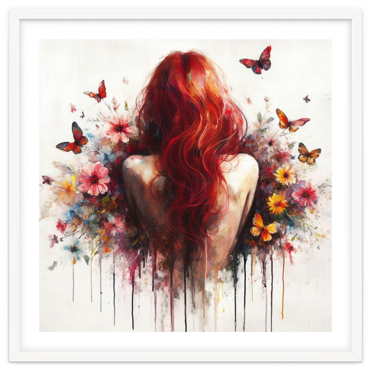 Crimson Butterfly Back Bloom