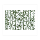 Bamboo Moody Green White (Print Only) thumbnail