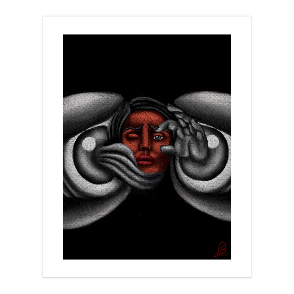 "watch your nightmares while you're awake" (Print Only)