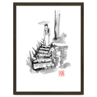 woman Descending Stairs