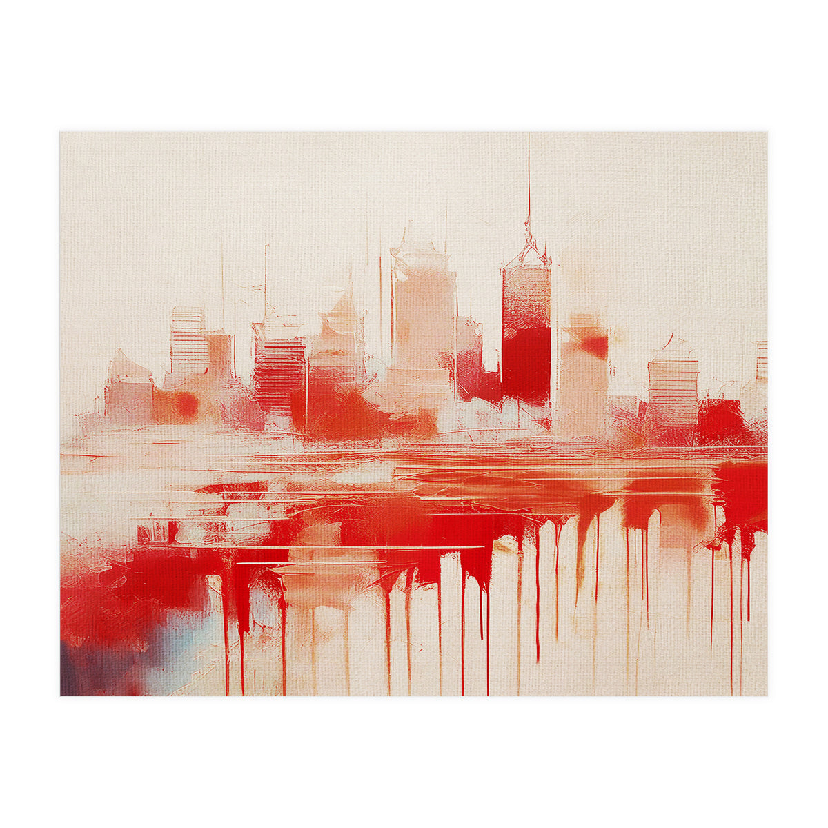 Buildings At Dusk 01 (Print Only)