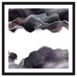 Black & Silver Glitter Agate Texture 07 thumbnail