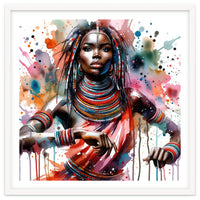 Beaded Majesty Dancer Portrait