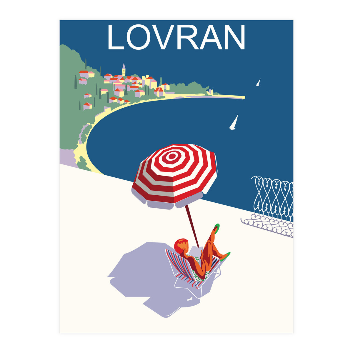 Lovran, Croatia (Print Only)