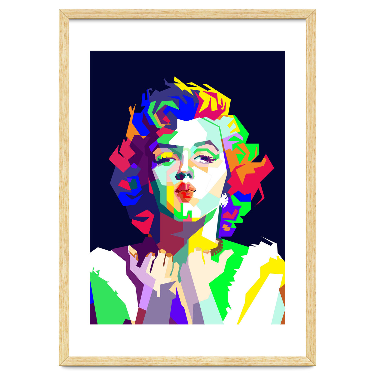 Marilyn Monroe Famous Actress Pop Art