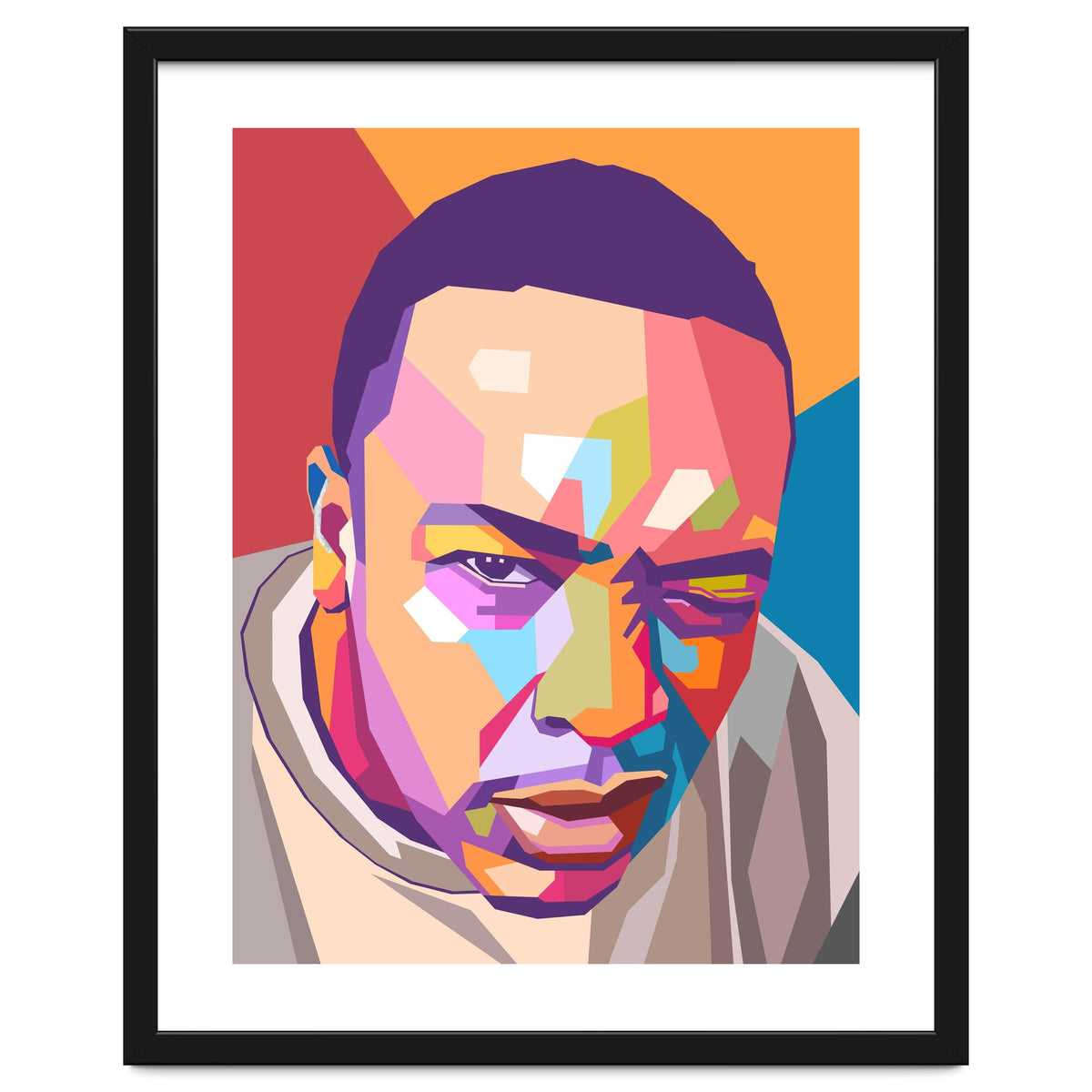 Dr Dre pop art portrait
