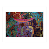 Mexico.Mexico city.National Museum of Anthropology. Huichol art. (Print Only) thumbnail