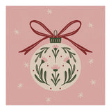 Christmas Flower Globe (Print Only) thumbnail