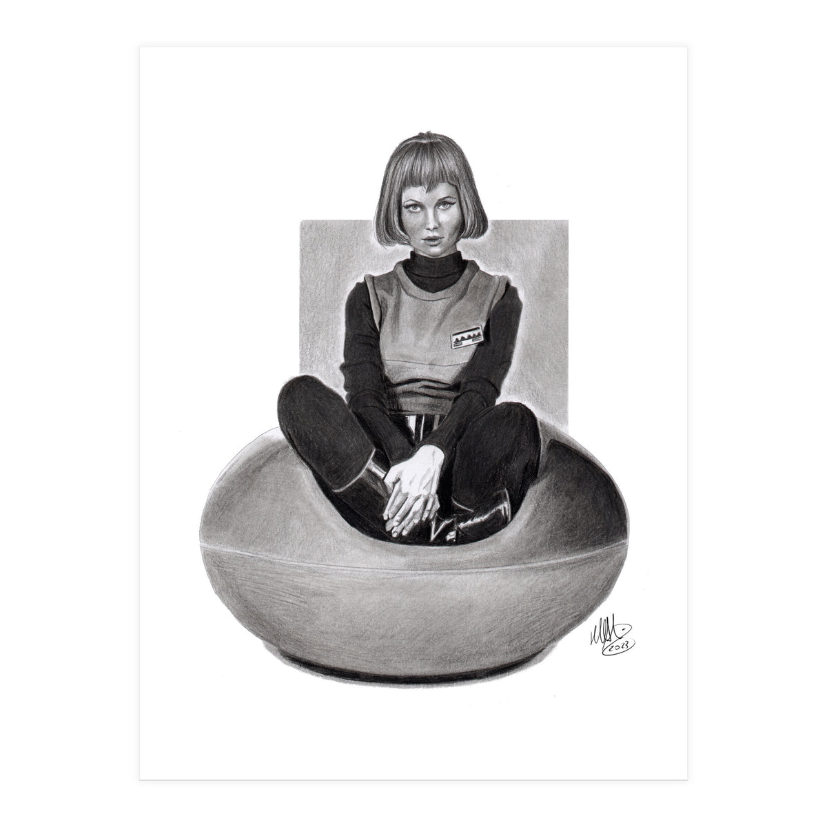 Catherine Schell - "Moon Zero Two" (Print Only)