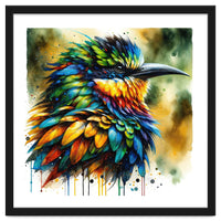 Vibrant Tropical Bird Portrait