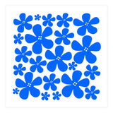Blue Flowers Pattern (Print Only) thumbnail
