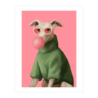 Bubblegum Pup (Print Only)