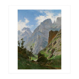 Carlos de Haes / 'Mancorbo Canal in Picos de Europa', 1876, Spanish School. (Print Only) thumbnail