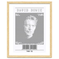 Receipt Art David Bowie Quotes