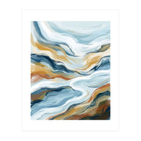 Flowing Earth Tones (Print Only)