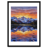 Alpenglow Reflections