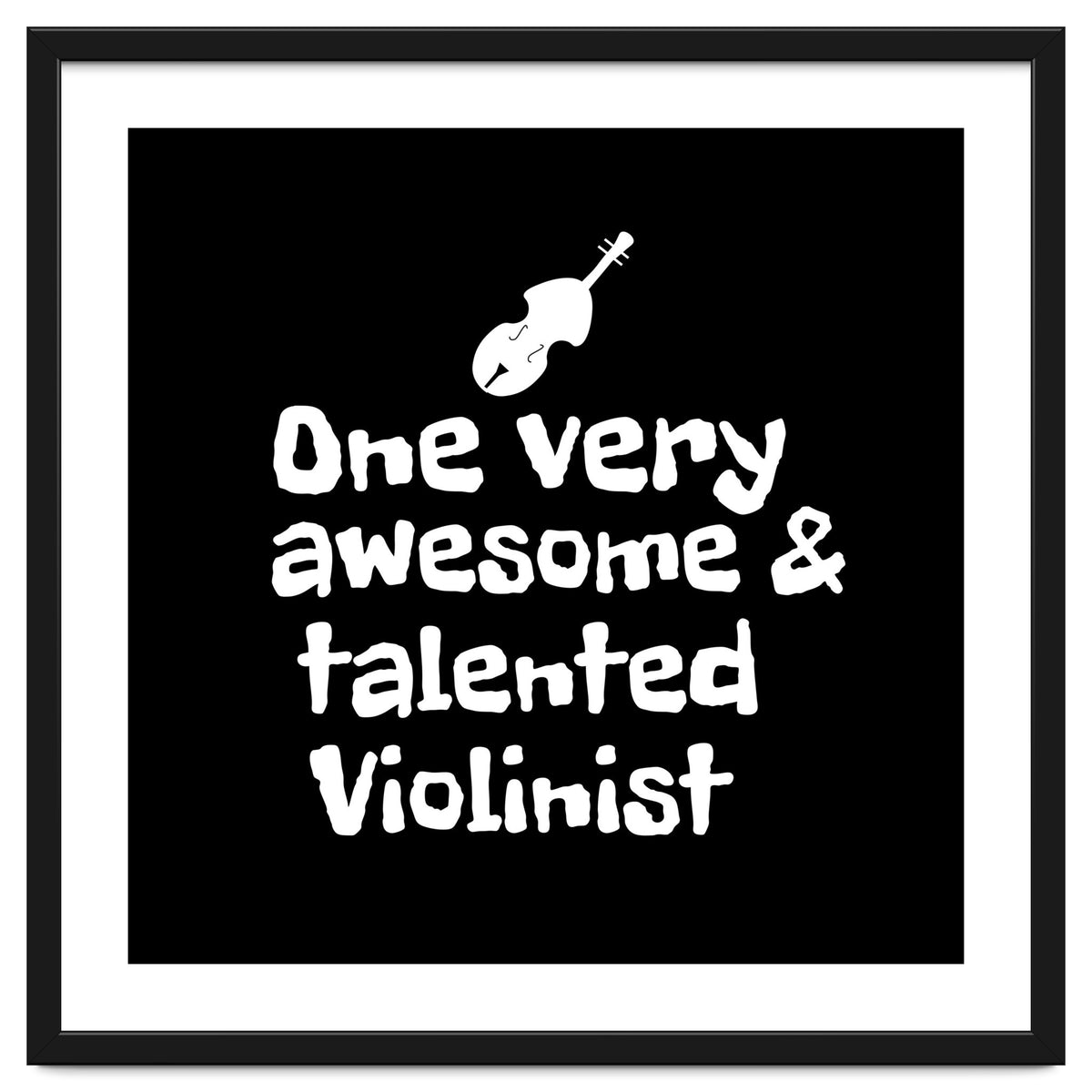 One very awesome and talented Violinist