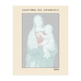 Madonna del Granduca (1505) – Raphael (ascii art)  (Print Only) thumbnail