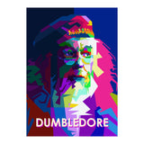 Albus Dumbledore In Pop Art WPAP (Print Only) thumbnail