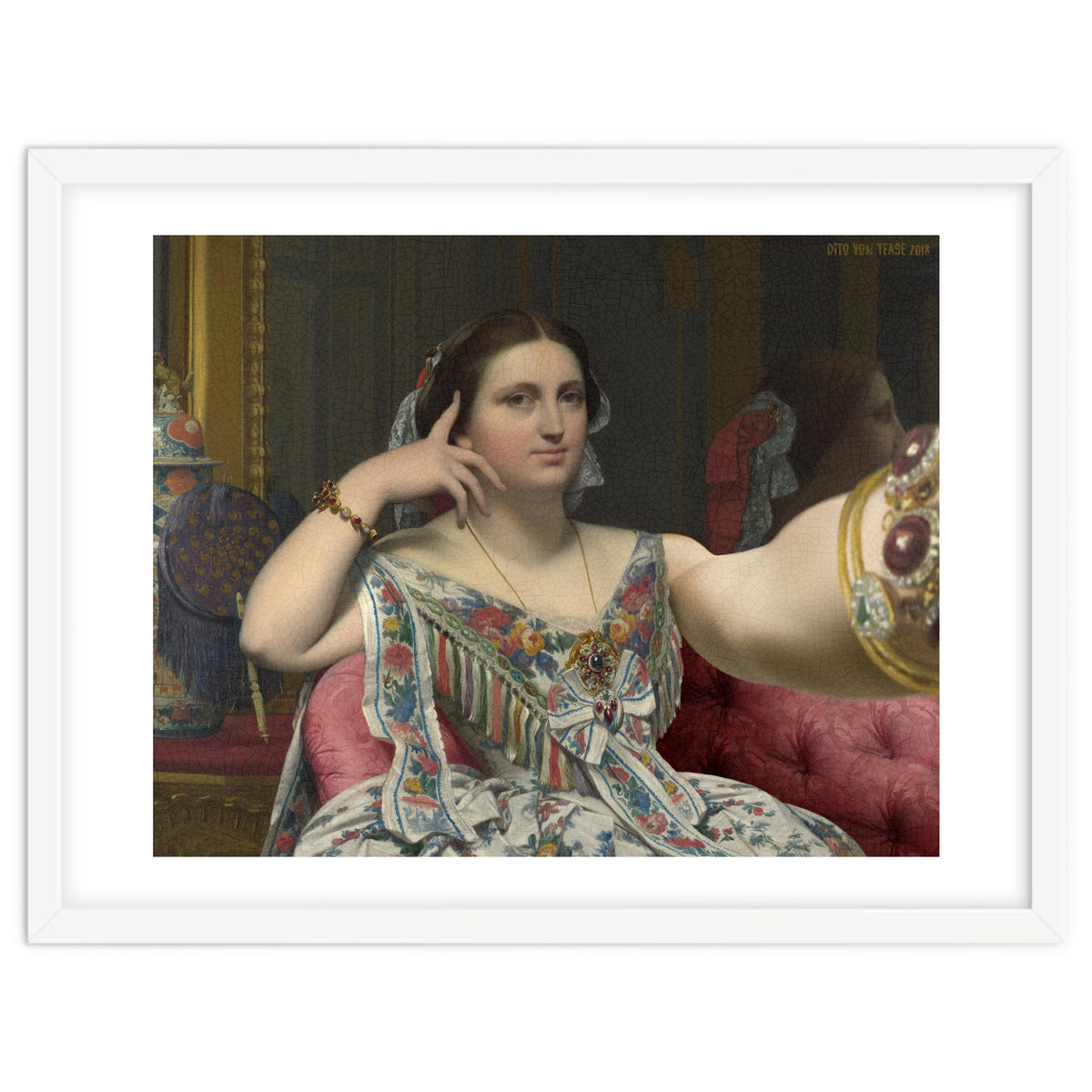 Madame Moitessier - Ingres - Selfie