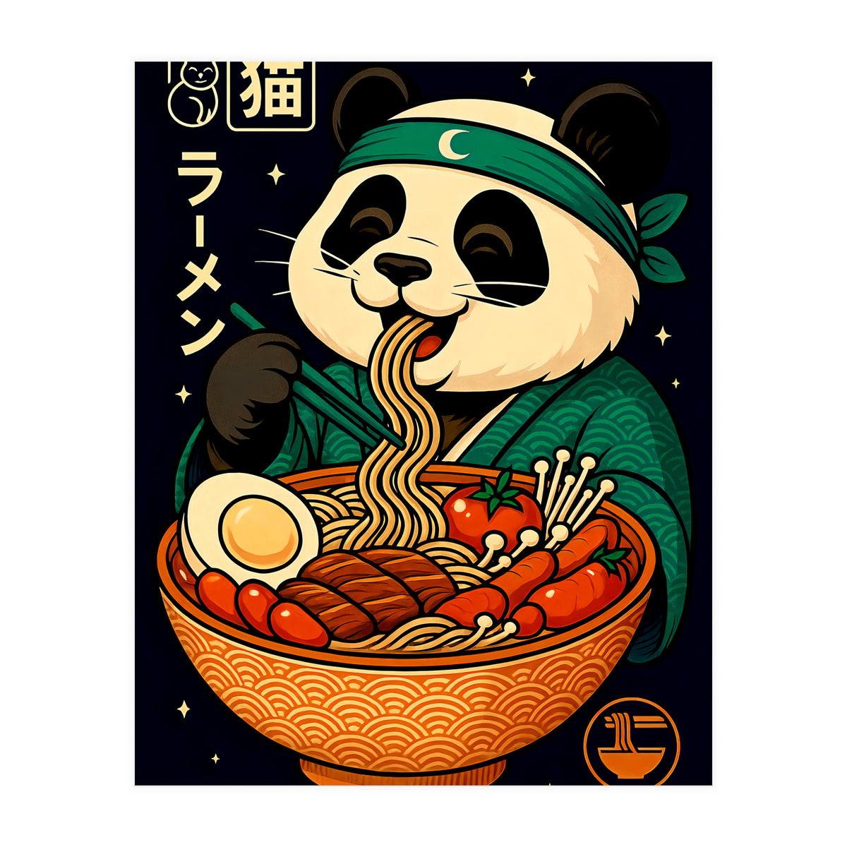 Ramen Panda (Print Only)